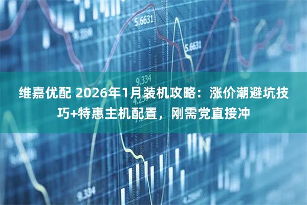 维嘉优配 2026年1月装机攻略：涨价潮避坑技巧+特惠主机配置，刚需党直接冲
