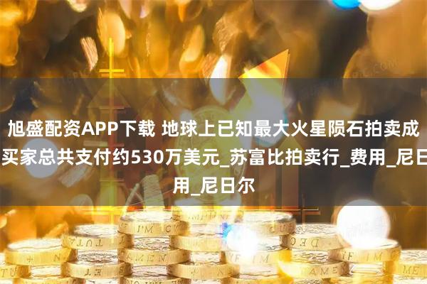 旭盛配资APP下载 地球上已知最大火星陨石拍卖成交 买家总共支付约530万美元_苏富比拍卖行_费用_尼日尔